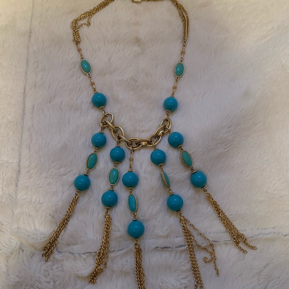 Beautiful blue necklace - Picture 4 of 5